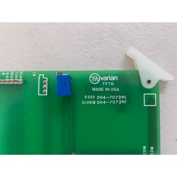 Varian D04-707295-05 PWA POTATION SENSOR